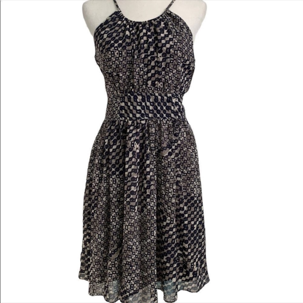 Banana Republic Factory Halter Neck Summer Mini Dress| size 10